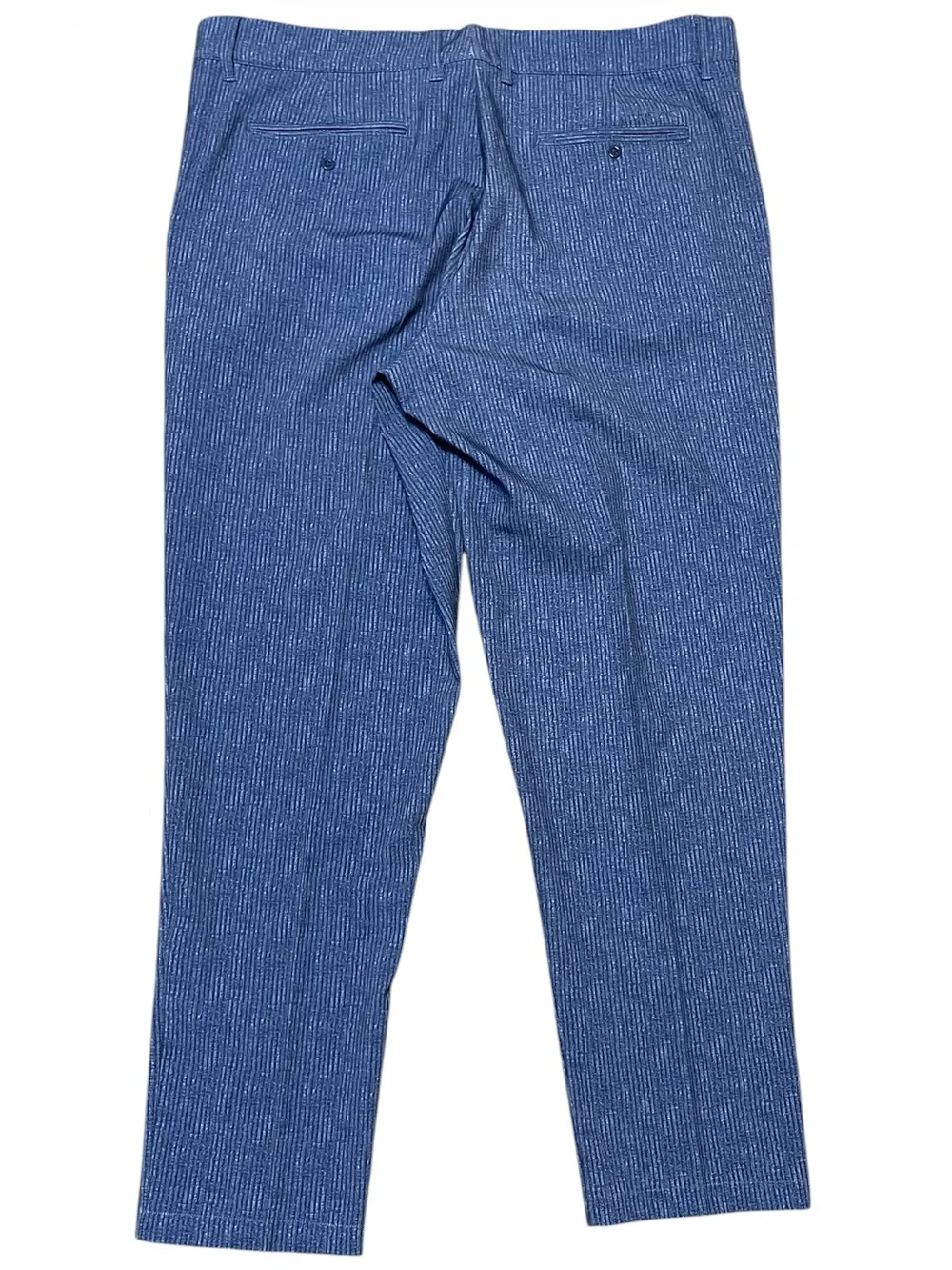 Men's HEAD Golf Performance Flex Golf Pants Blue Pattern Lightweight 38x29